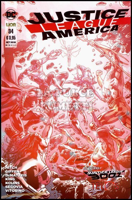 JUSTICE LEAGUE AMERICA # 34